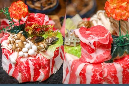 新莊囍富火鍋 - 當月壽星提前預約訂位，享海陸肉蛋糕！