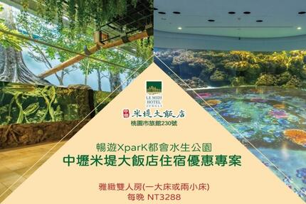 中壢米堤大飯店 - Xpark一泊一食 住房專案