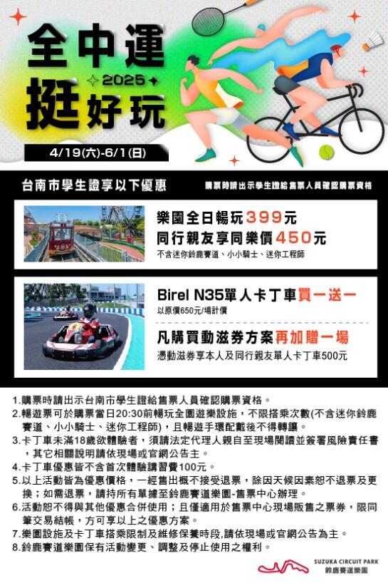 鈴鹿賽道樂園 - 全中運挺好玩
